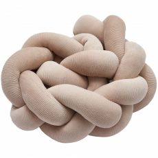 Бампер - косичка Twins 3-х прядная 240 см Ego 2020-K3-240E-02, beige